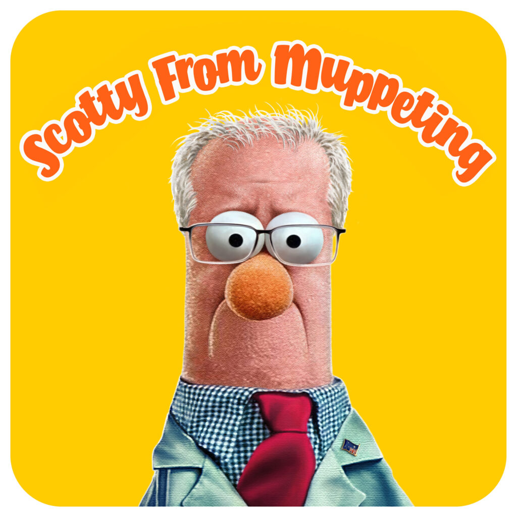Scotty From Muppeting. Portrait of Scott Morrison, who once boasted he would unite the Muppet Show of the Coalition, as its new leader.